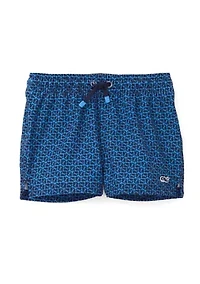 Baby Boys Printed Chappy Swim Trunks