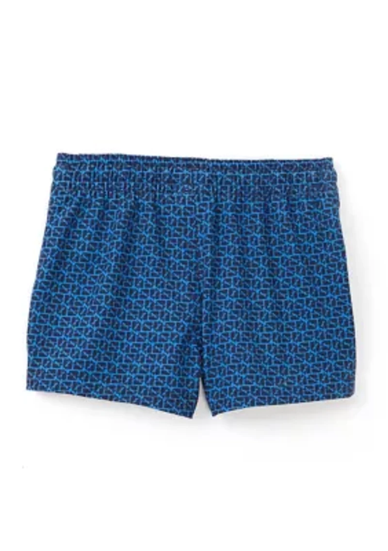 Baby Boys Printed Chappy Swim Trunks