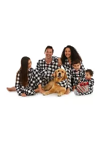Baby Buffalo Check Footie Pajamas