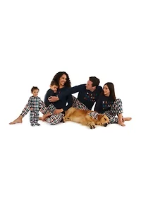 Unisex Baby Falala Multi Plaid Onesie Footie Pajamas