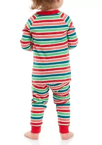 Toddler Merry Multi Stripe Pajama Set