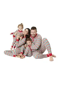 Toddler Merry Multi Stripe Pajama Set