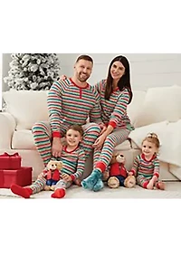 Toddler Merry Multi Stripe Pajama Set