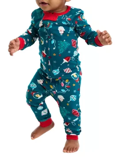 Unisex Infant Holiday Lights Onesie