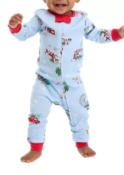 Baby Holiday Shopping One Piece Pajama