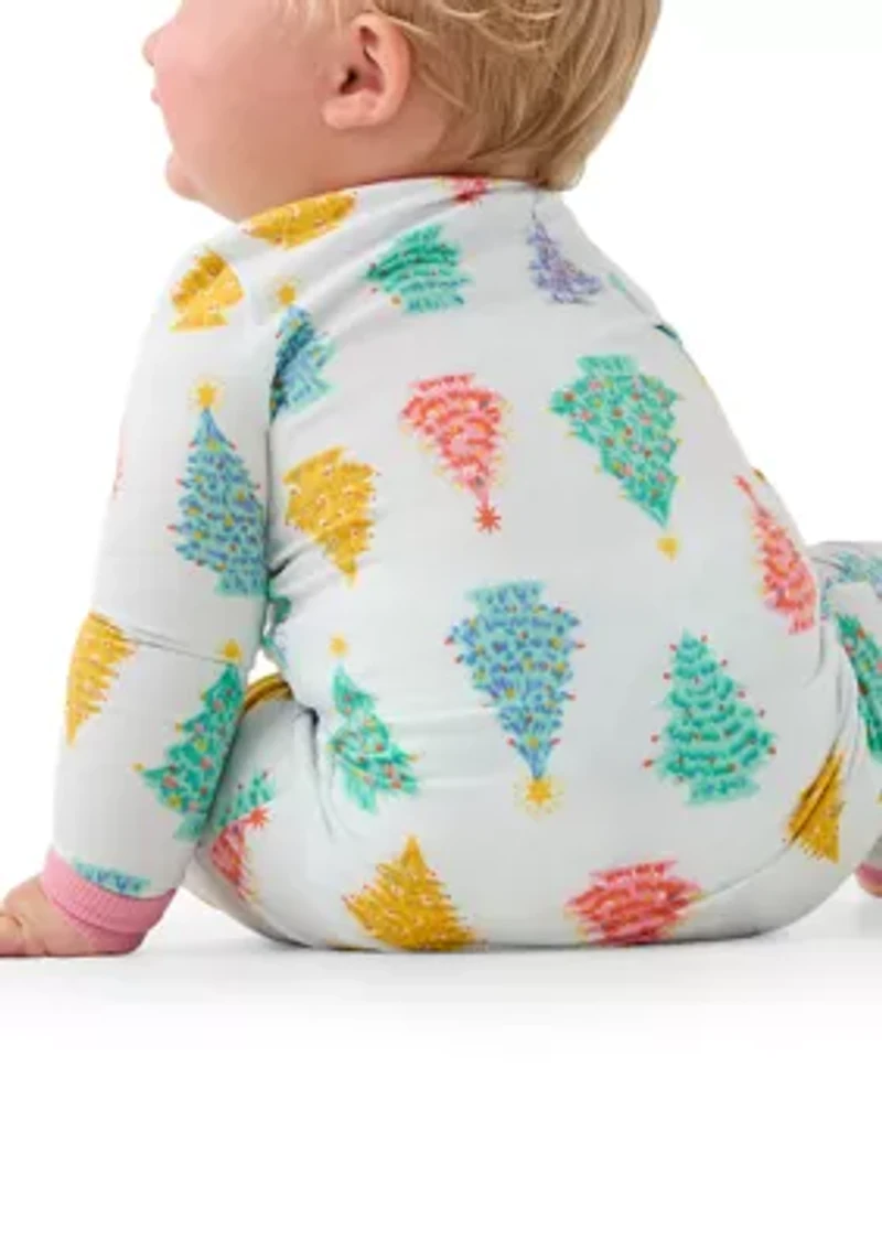 Baby Ballet Trees One Piece Pajama