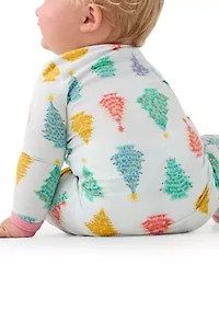Baby Ballet Trees One Piece Pajama