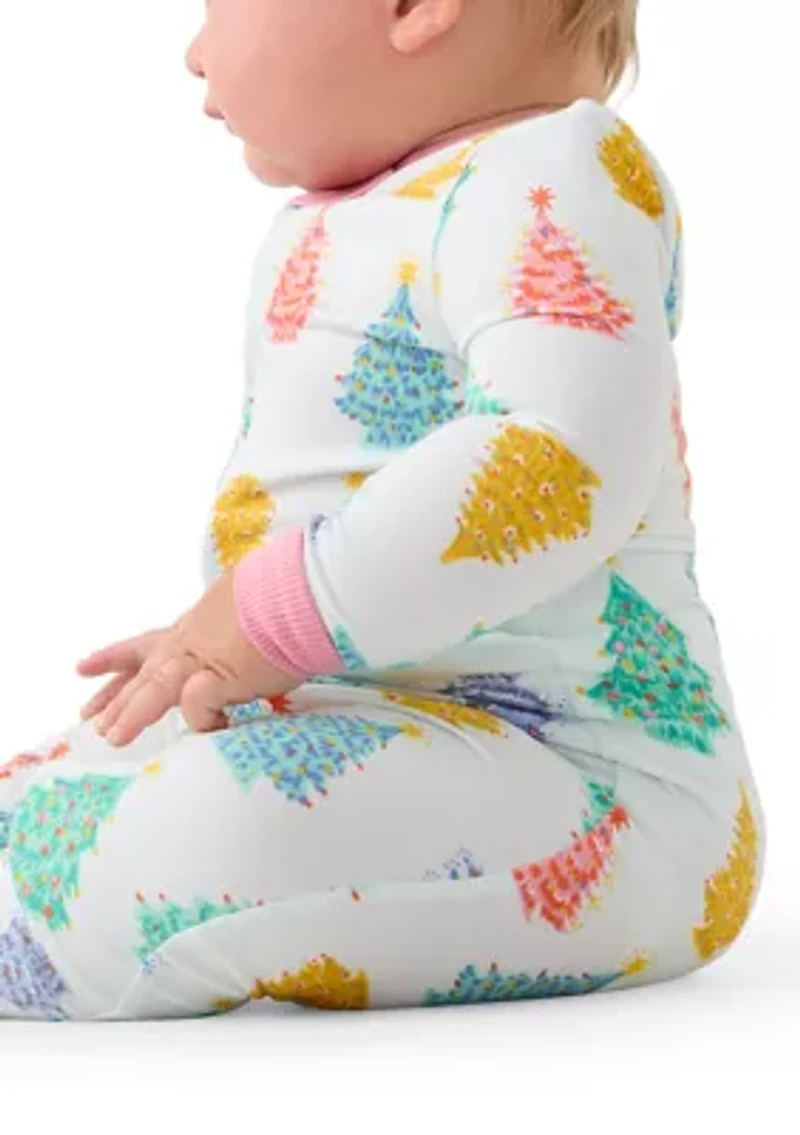 Baby Ballet Trees One Piece Pajama