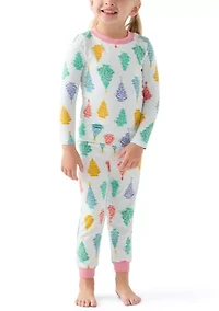 Unisex Toddler Ballet Trees Pajama Set
