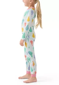 Unisex Toddler Ballet Trees Pajama Set