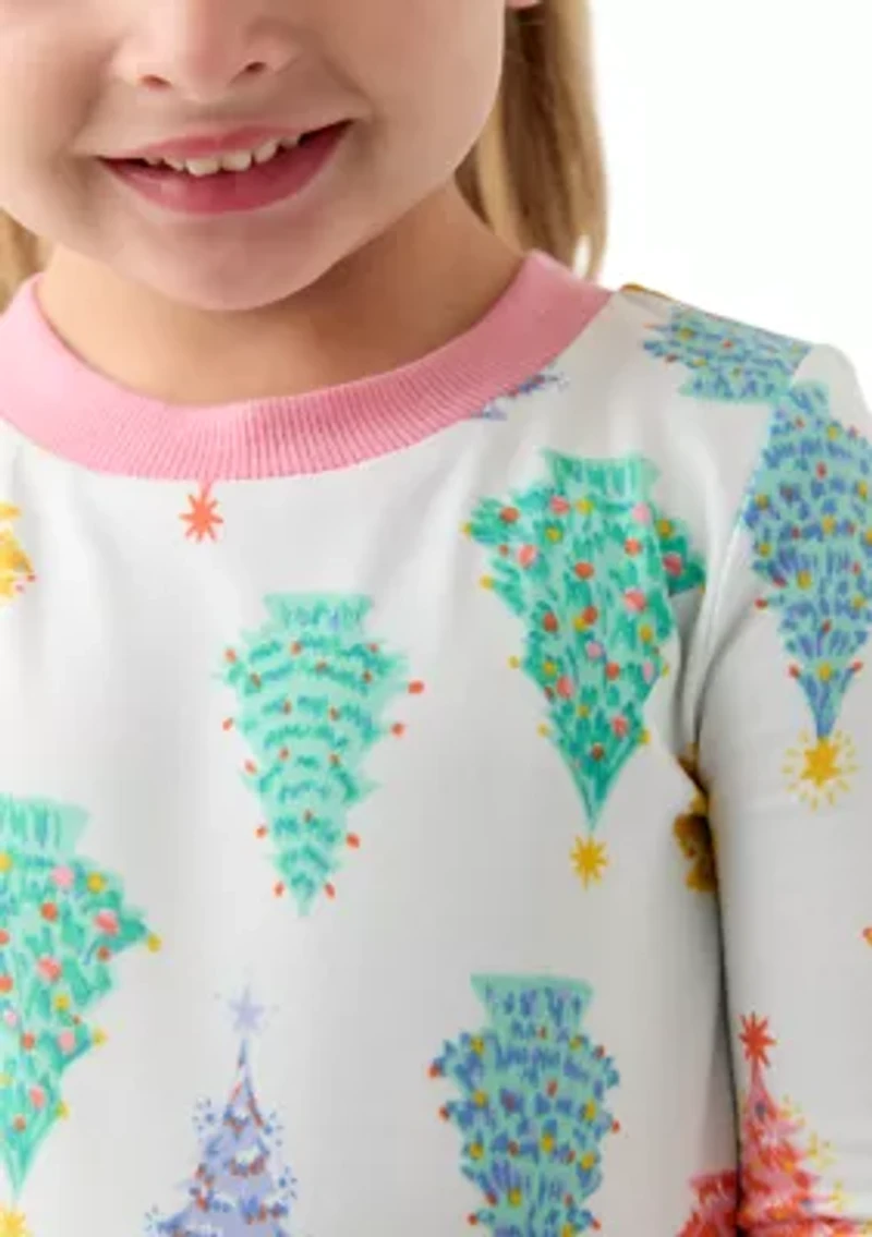 Unisex Toddler Ballet Trees Pajama Set