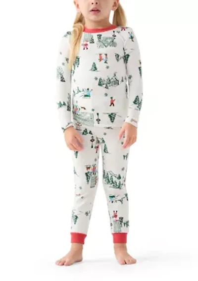 Unisex Toddler Winter Village Pajama Set