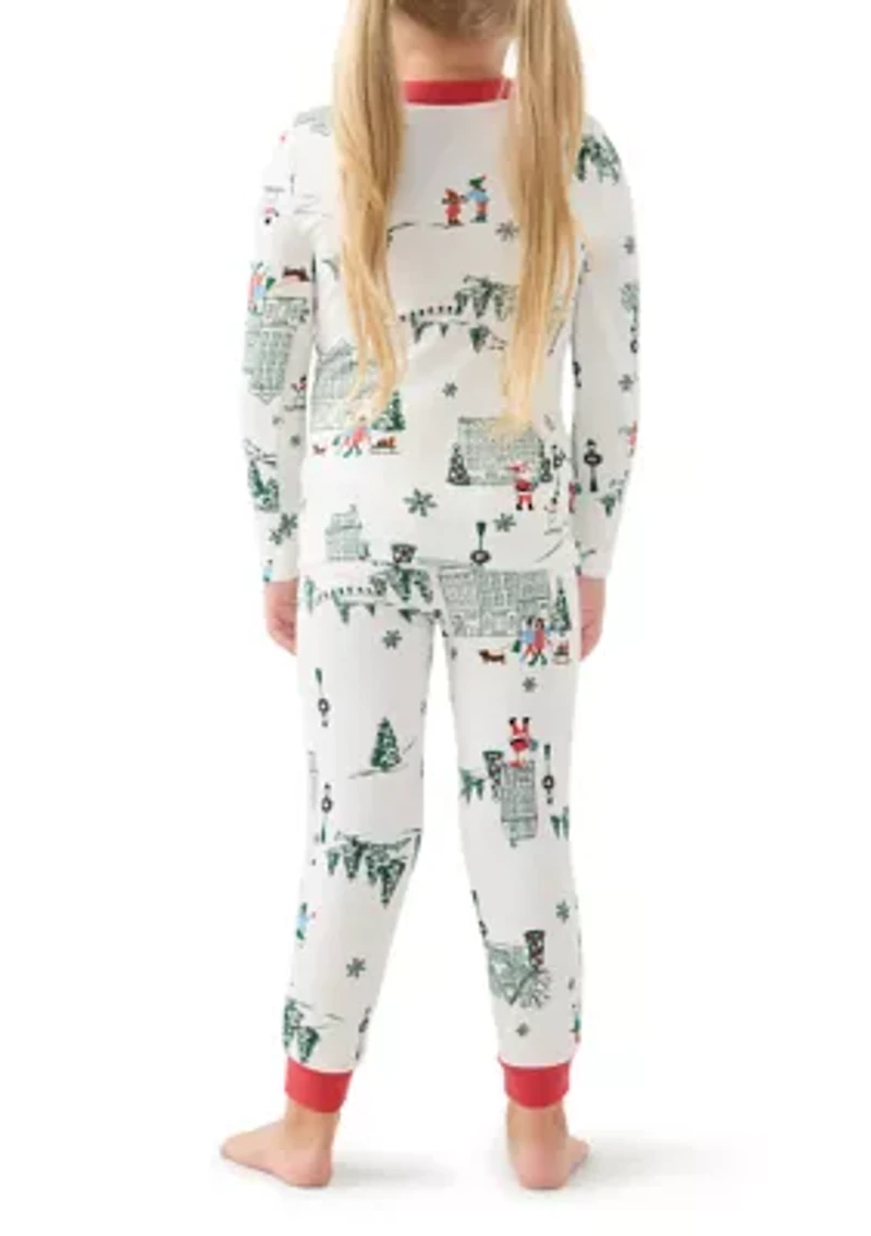 Unisex Toddler Winter Village Pajama Set