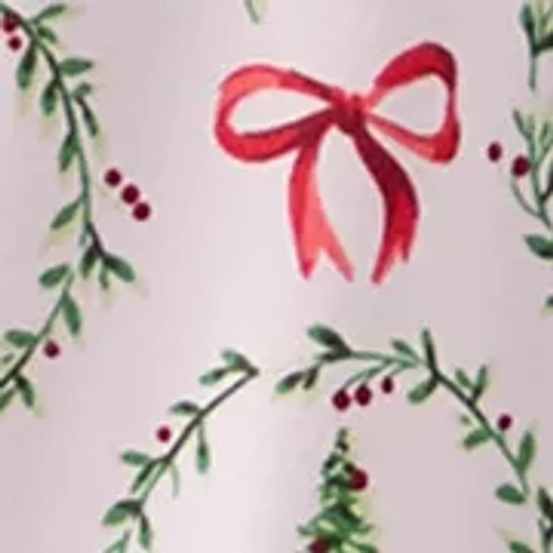 Toddler Holiday Bows and Wreaths Nightgown