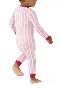 Baby Striped One Piece Bodysuit