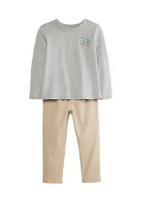 Toddler Boys Graphic T-Shirt and Pant Set