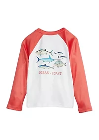 Toddler Boys Swim Rashguard