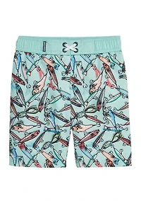 Toddler Boys Printed Board Shorts