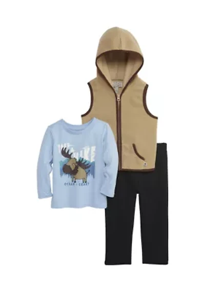 Baby Boys Vest Set