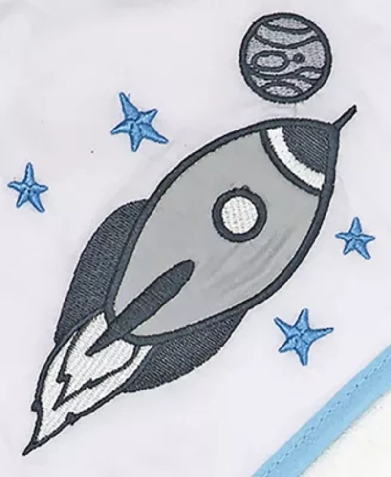 Baby Boys and Girls 2 Pack Hooded Towels with 4 Washcloths