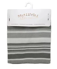 Baby Boys and Girls Striped Knit Blanket