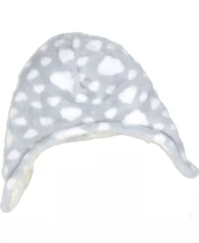 Baby Boys and Girls Plush Hat & Bootie Set