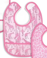 Baby Boys and Girls 3 Pk PEVA Bibs