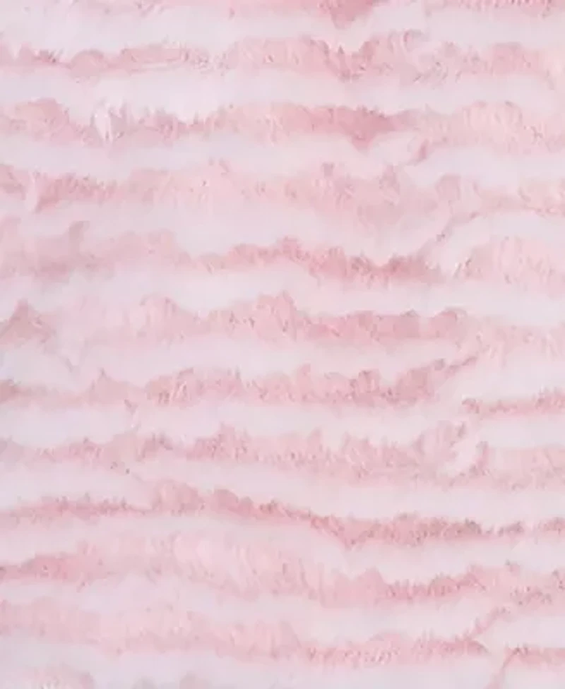 Baby Boys and Girls Ridged Plush Blanket