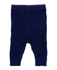 Baby Boys Knit Pant Set Navy