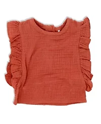 Baby Girls Coral Shorts Set