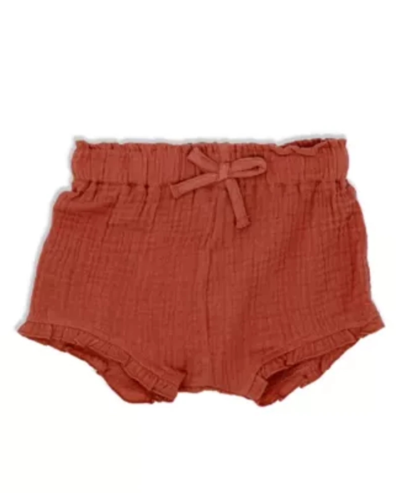 Baby Girls Coral Shorts Set