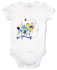 Baby Girls Bee Yourself Outfit with Socks