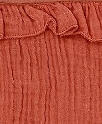 Baby Girls Coral Romper Set