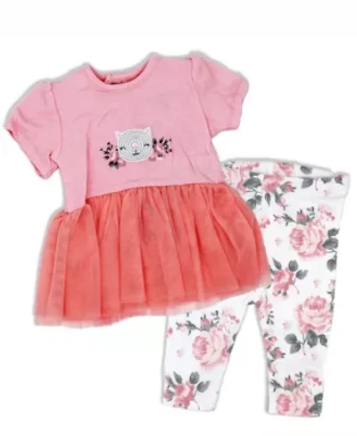 Baby Girls Cat Tutu Dress Set
