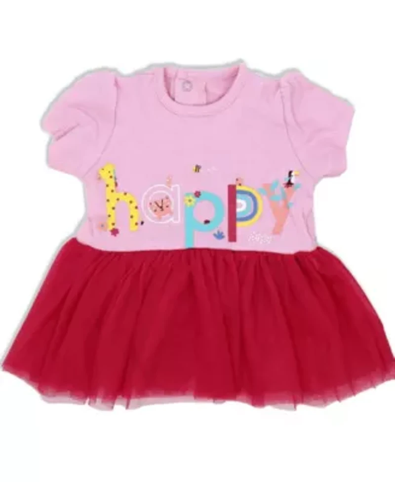Baby Girls Happy Tutu Dress Set