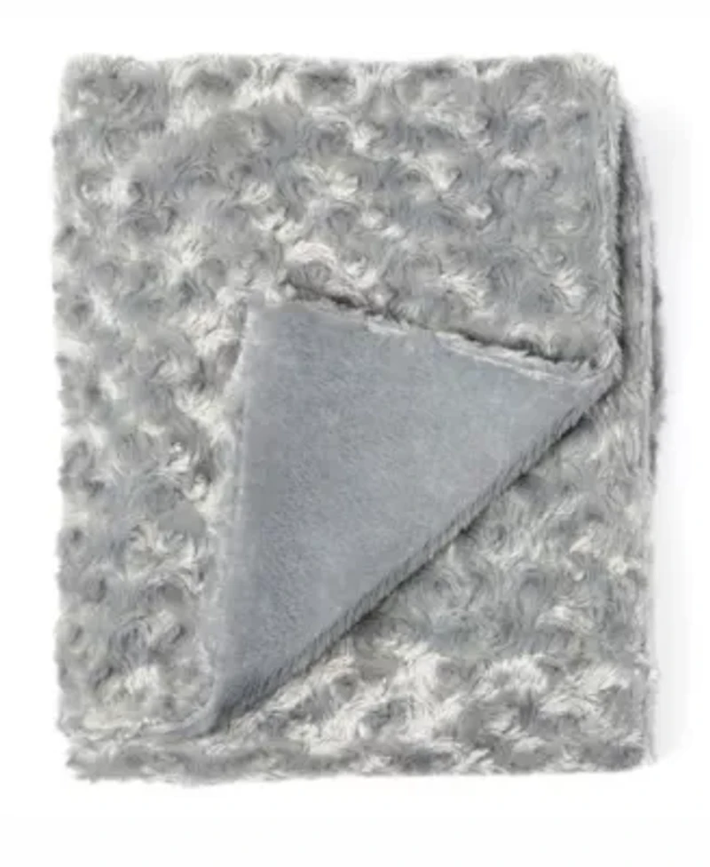 Baby Boys and Girls Curly Plush Blanket with Nunu