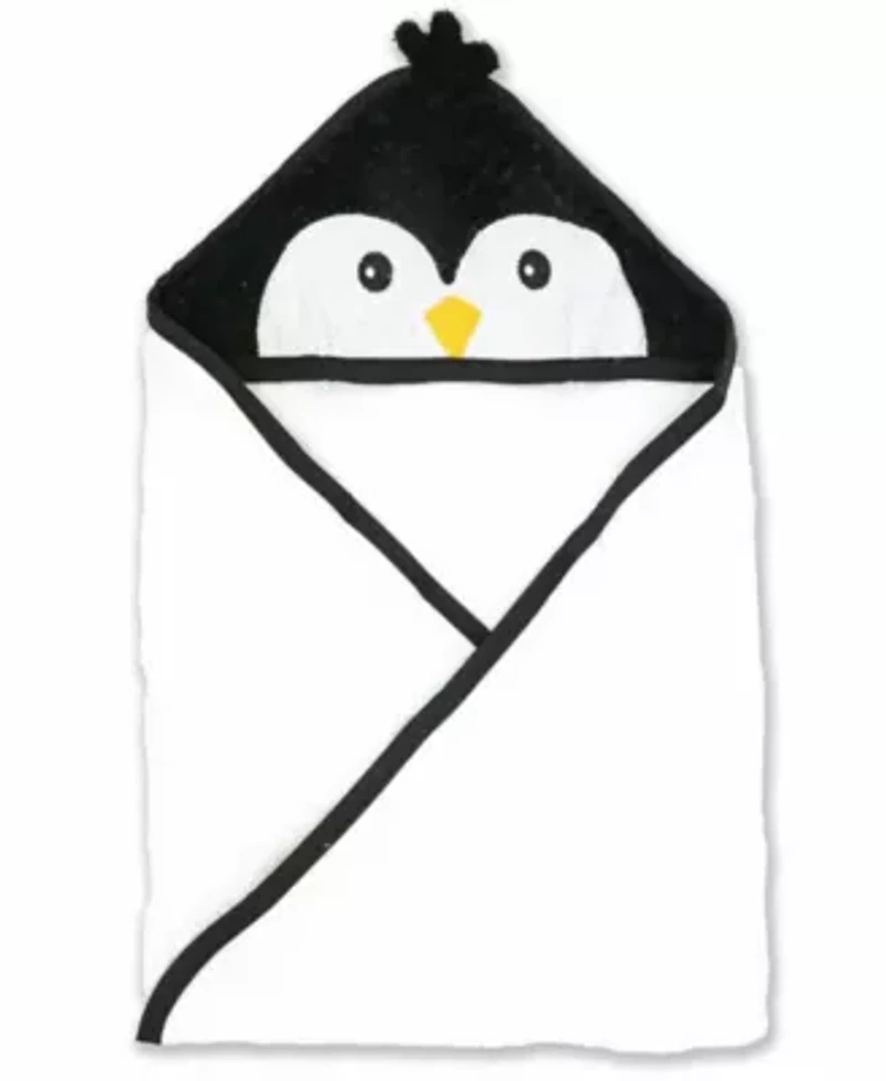 Baby Boys and Girls Hooded Bath Towel with 4 Wash Cloths