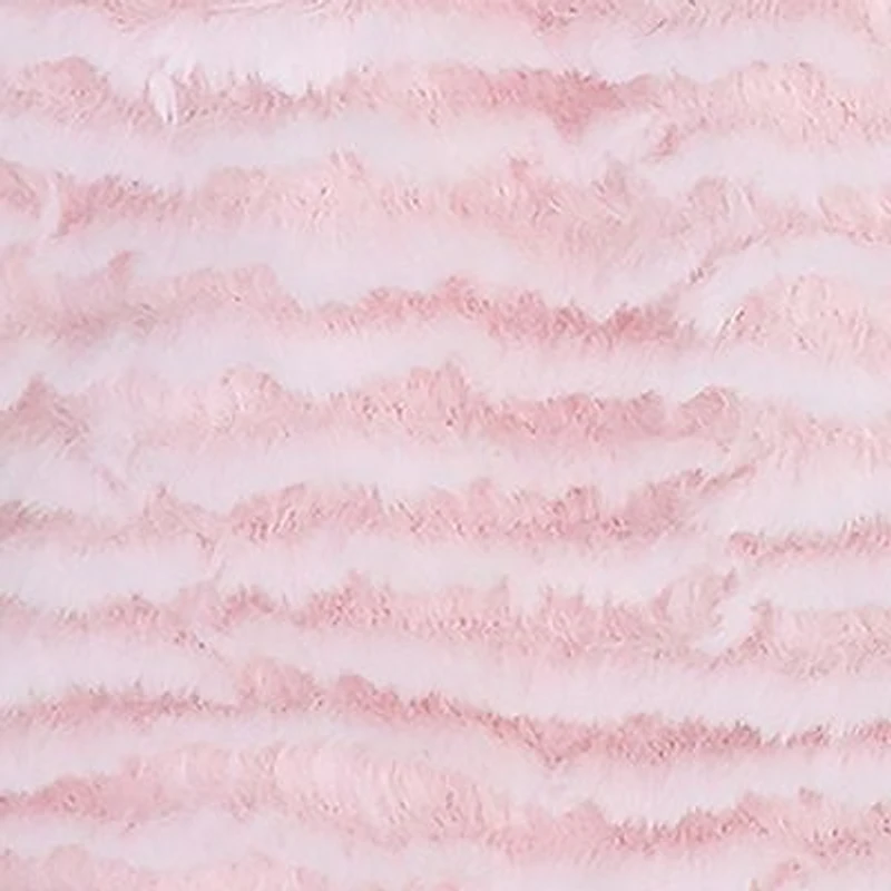 Baby Boys and Girls Ridged Plush Blanket with Nunu Rattle