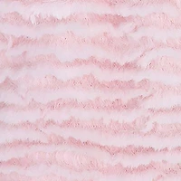 Baby Boys and Girls Ridged Plush Blanket with Nunu Rattle