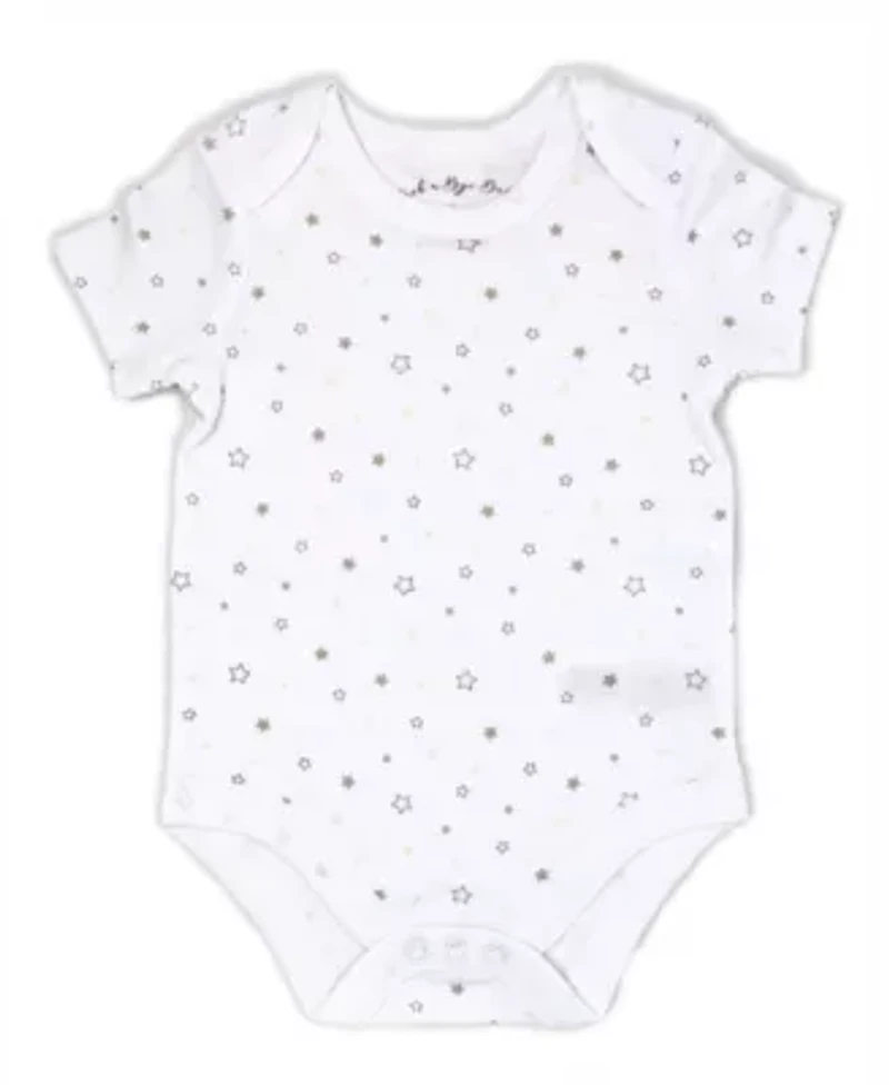 Baby Boys and Girls Dreamy Elephants Layette, 5 Piece Set