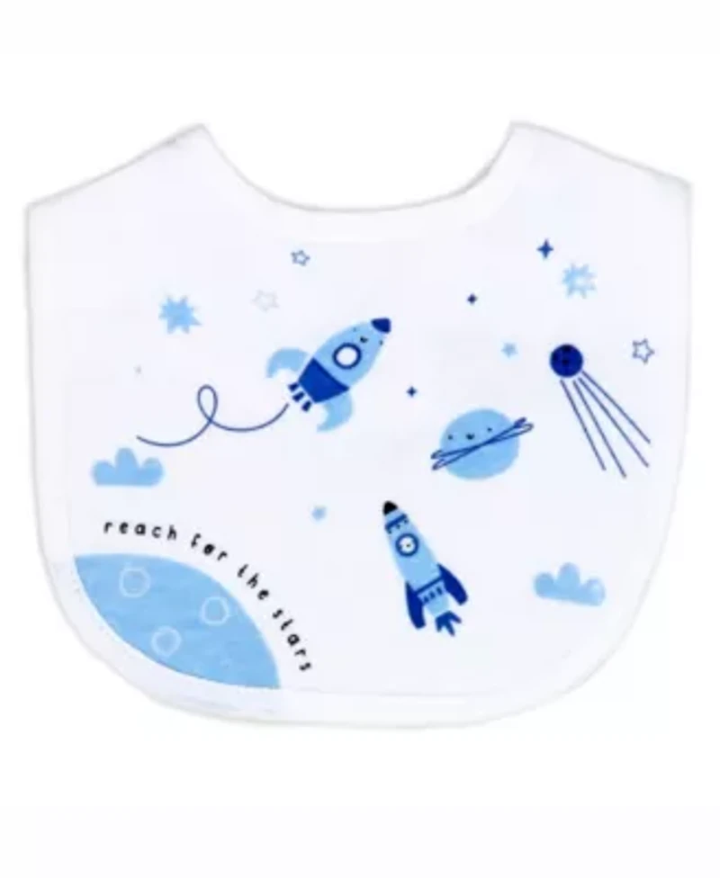 Baby Boys Rocket Ships Layette, 5 Piece Set