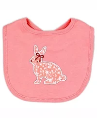 Baby Girls Floral Bunny Layette, 5 Piece Set