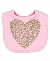 Baby Girls Golden Hearts Layette, 5 Piece Set