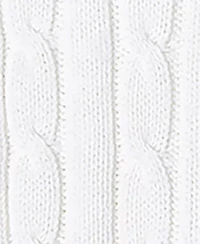 Baby Boys and Girls Long Sleeved Cable Knit Romper