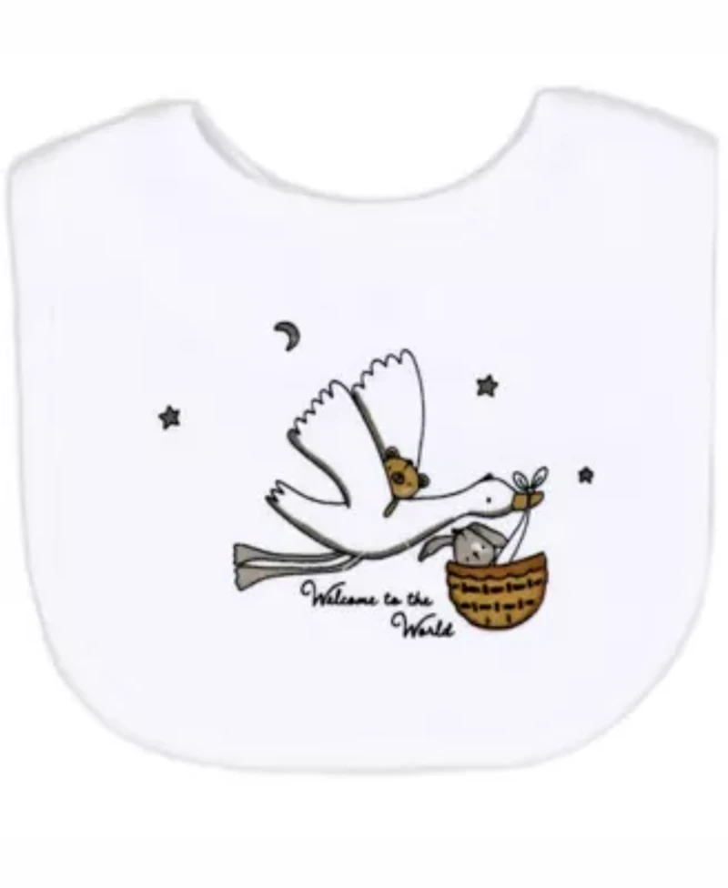 Baby Boys and Girls Busy Stork Layette, 5 Piece Set