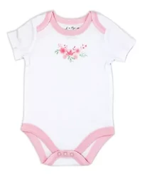 Baby Girls Soft Floral Layette, 5 Piece Set
