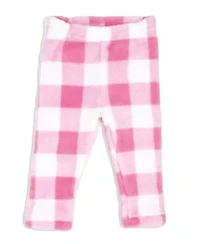 Baby Boys and Girls Buffalo Plaid Plush 3 Piece Lounge Set