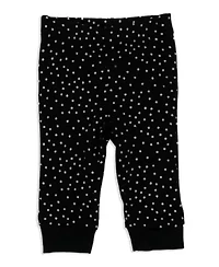 Baby Girls 3 Piece Diamond Necklace Bodysuit, Pants and Socks Set