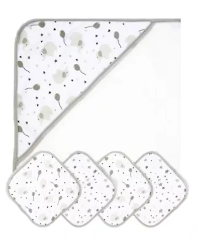 5 Pc Baby Bath Set
