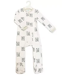 Baby Boys and Girls 2 Pack Zippered Footies, ABCs Made with Love